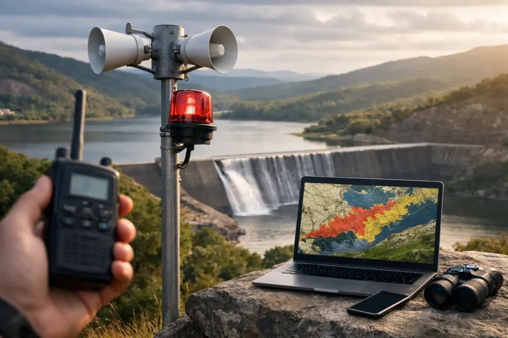5 requisitos para alerta de barragens eficaz