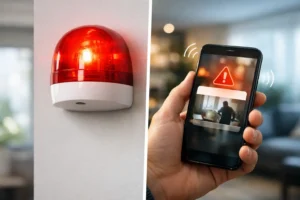 Alarme sonoro ou mensagem celular: qual protege mais?