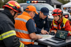 Integração entre defesa civil municipal em emergências