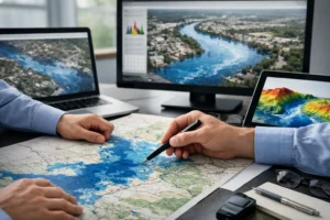 Como elaborar mapa de inundação com precisão